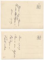 1929 Budapest VIII. Futó utcai ház építése, munkások - 2 db eredeti fotó