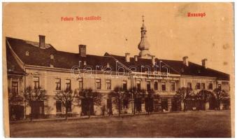 1920 Rozsnyó, Roznava; Fekete Sas szálloda. Búfy János kiadása 76. / hotel (vágott / cut)