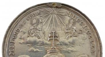 Habsburg Birodalom / Bécs 1701. "A pannonhalmi apátság alapításának 700. évfordulójára" Ag...