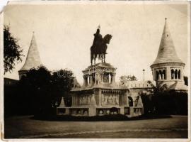 Budapest I. Szent István szobor. photo (EM) (11 x 8,2 cm)