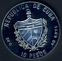 Kuba 1990. 10P Ag "Olimpia-kosárlabda" T:PP