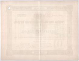 Német Birodalom / Auma 1912. "Berghausi Porcelángyár Részvénytársaság Aumában" részvény 10...
