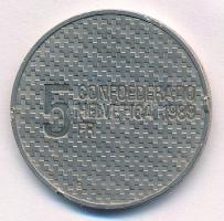 Svájc 1989B 5Fr Cu-Ni "Henri Guisan - 1939-es mozgósítás" T:2 ph.
Switzerland 1989B 5 Fra...