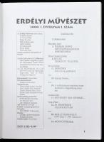2000-2016 Erdélyi Művészet művészeti folyóirat 1-4,6-7,9-24,26-36, 39, 43-44, 48-51. számai. Közte I...