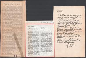 Banner Zoltán: Szervátiusz Jenő. A szerző, Banner Zoltán (1932-) művészeti író által Sümegi György (...