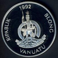 Vanuatu 1992. 50V Ag "Olimpia-kenu" T:PP Csak 40.000db!