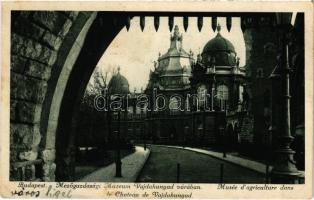 1925 Budapest XIV. Mezőgazdasági Múzeum a Vajdahunyad várban