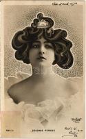 1905 Gabrielle Colonna-Romano. Art Nouveau s: Reutlinger