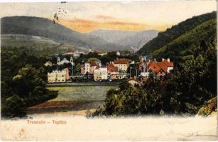 1905 Trencsénteplic, Trencianske Teplice; Hermann Seibt 8247. (EK)