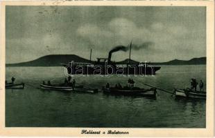 1926 Balaton, halászat