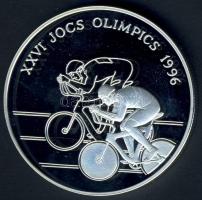 Andorra 1994. 10D Ag "Olimpia-kerékpár" T:PP