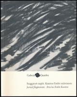 Szaggatott napló. Kusztos Endre művészete. A művész, Kusztos Endre (1925-2015) erdélyi magyar festő és grafikus által Sümegi György (1947-) művészettörténésznek DEDIKÁLT példány! Jurnal fragmentat. Arta lui Endre Kusztos. A tanulmányt írta és a katalógust szerkesztette: Székely Sebestyén György. Kolozsvár/Cluj, 2009, Galeria Quadro. Magyar és román nyelven. A művész munkáinak reprodukcióival illusztrált. Kiadói papírkötés.