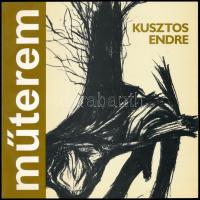 Kusztos Endre. Műterem. A művész, Kusztos Endre (1925-2015) erdélyi magyar festő és grafikus által Sümegi György (1947-) művészettörténésznek DEDIKÁLT példány! Csíkszereda, 2000, Pallas-Akadémia. Magyar és angol nyelven. A művész munkáinak reprodukcióival illusztrált. Kiadói papírkötés.