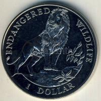 Cook-szigetek 1996. 1$ "Veszélyeztetett vadállatok" T:P