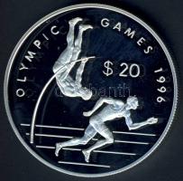 Cook-szigetek 1993. 20$ Ag "Olimpia" T:PP