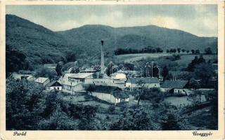 1936 Parád, üveggyár. Klauber J. kiadása (EK)
