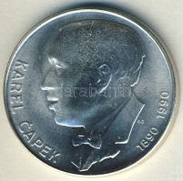 Csehszlovákia 1990. 100K Ag "Karel Capek" T:1