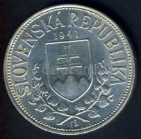 Szlovákia 1941. 20K Ag "Cirill és Method" T:2