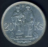 Szlovákia 1941. 20K Ag "Cirill és Method" T:2