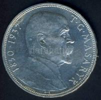 Csehszlovákia 1937. 20K Ag "Masaryk" T:2