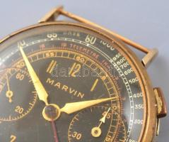 Arany (Au/14k) tokos Marvin, mechanikus, karóra, szíj nélkül, másodperc mutatós, stopper funkciós, n...