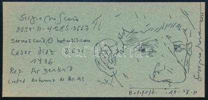 Sergio Moscona Mis Obras 2001-2007. hn., én., Ismery's Gallery. Spanyol és francia nyelven. A m...