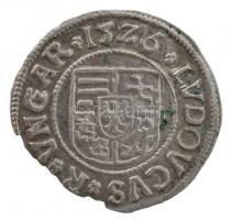 1526K-B Denár Ag II. Lajos (0,49g) T:1- patina, peremhiány Hungary 1526K-B Denar Ag Louis II (0,49g) C:AU patina, a part of the edge is missing Huszár: 841., Unger I.: 673.o