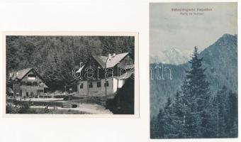 4 db RÉGI erdélyi képeslap / 4 pre-1945 Transylvanian town-view postcards