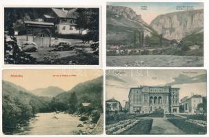 4 db RÉGI erdélyi képeslap / 4 pre-1945 Transylvanian town-view postcards