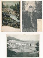 19 db RÉGI felvidéki képeslap / 19 pre-1945 Upper-Hungarian (Slovakian) town-view postcards