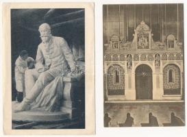 10 db RÉGI felvidéki képeslap / 10 pre-1945 Upper-Hungarian (Slovakian) town-view postcards