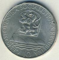 Csehszlovákia 1967. 10K Ag "Pozsonyi Egyetem" T:2