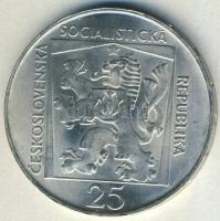 Csehszlovákia 1970. 25K Ag "Szlovák Nemzeti Színház" T:2