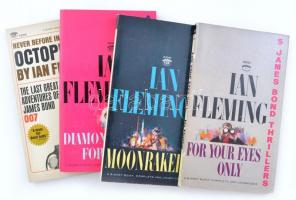 Ian Fleming: James Bond műveinek 14 kötete: Casino Royale, Doctor No, From Russia with love, Goldfin...