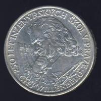Csehszlovákia 1957. 10K Ag "Műszaki Egyetem" T:2
