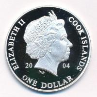 Cook-szigetek 2005. 1$ ezüstözött sárgaréz"Ázsia történelme - Vietnámi háború" kapszulában...