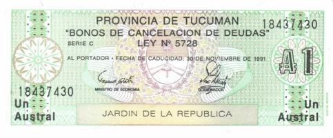 Argentina 13klf db modern bankjegy T:I