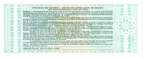 Argentina 13klf db modern bankjegy T:I