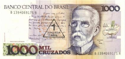 Brazília 18klf db modern bankjegy T:I