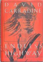 David Carradine: Endless highway. Boston-Tokyo,1995,Journey. Angol nyelven. Fekete-fehér fotókkal il...