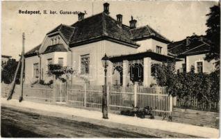 1918 Budapest II. Rózsadomb, Garas utca 3. szám alatti villa (EK)
