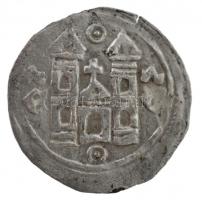 1272-1290. Denár Ag IV. László (0,28g) T:1- pici repedés Hungary 1272-1290. Denar Ag Ladislaus IV (0,28g) C:AU tiny crack Huszár: 382., Unger I: 290.
