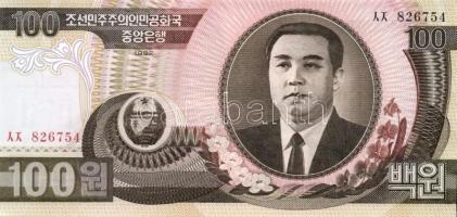 Észak-Korea 1978-98. 14klf db modern bankjegy T:I