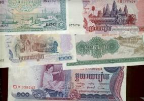 Kambodzsa 28 klf modern bankjegy T:I