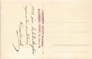 1933 Balatonboglár, Iris Pensio. Libschütz József fényképész, photo