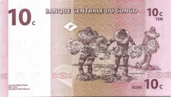 Kongó 7 klf bankjegy T:I