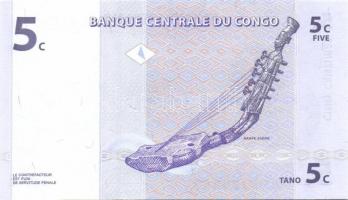 Kongó 7 klf bankjegy T:I