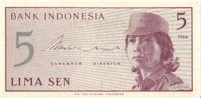 Indonézia 16klf db modern bankjegy T:I