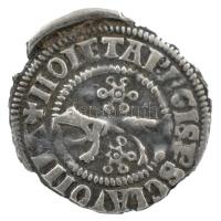 1235-1270. Szlavón Denár Ag "IV. Béla" (0,83g) T:1- a perem nagyrészt hiányzik 
Hungary 1...