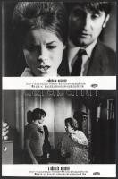 cca 1969 ,,A nősülés keservei" című csehszlovák film jelenetei és szereplői, 13 db vintage prod...